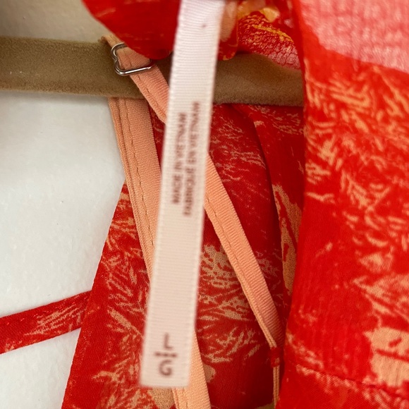 Free People These Dreams Mini Dress in Orange - Picture 5 of 7